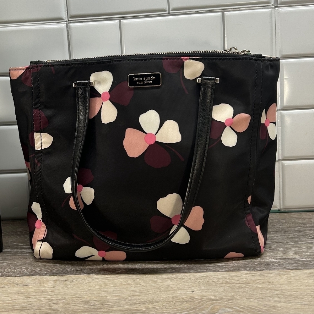 KATE spade Nylon Poppy Satchel